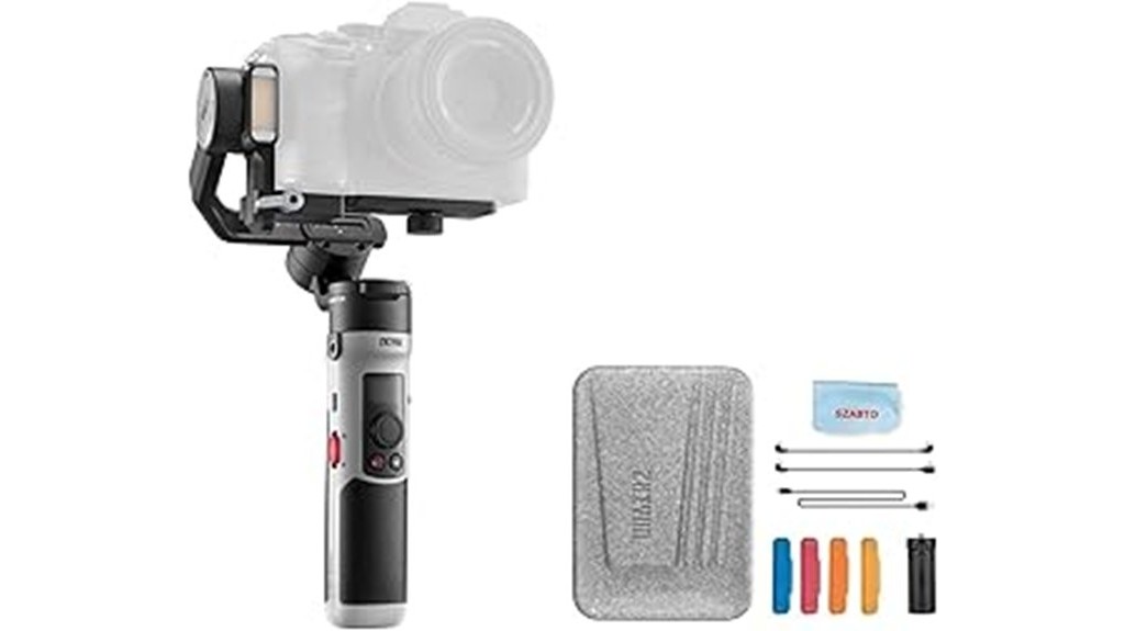 lightweight mirrorless camera gimbal stabilizer