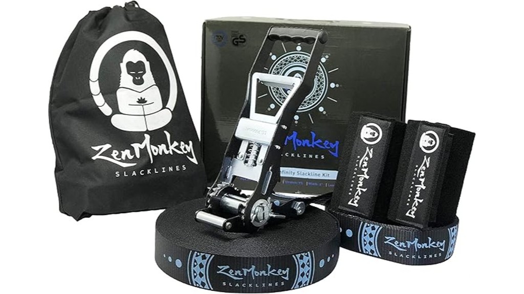 long distance slackline kit