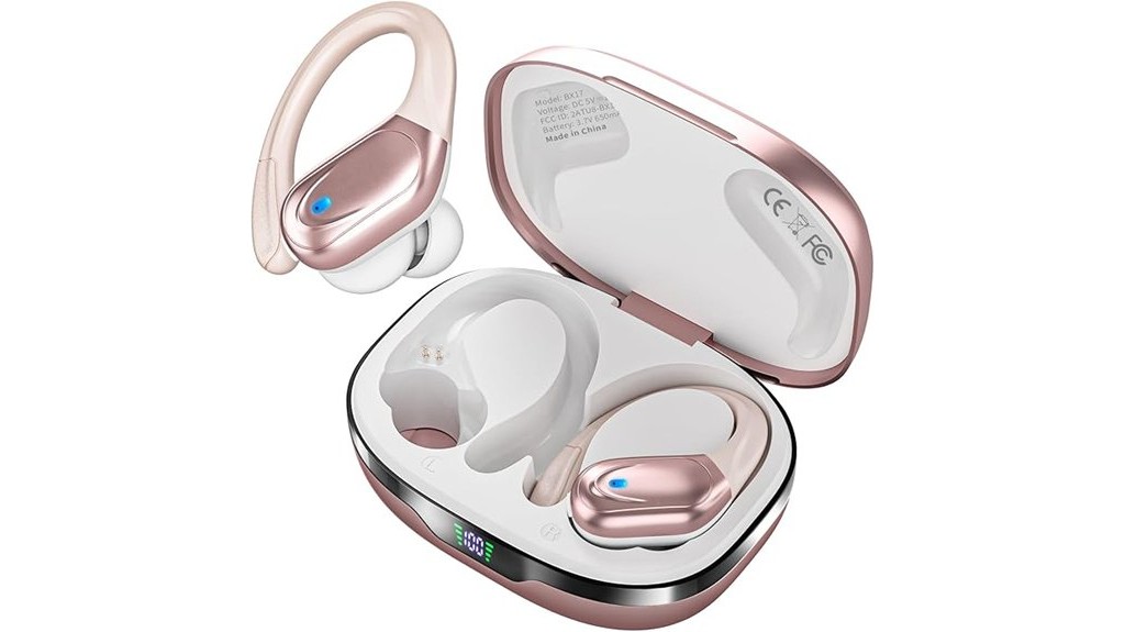 long lasting noise canceling waterproof earbuds