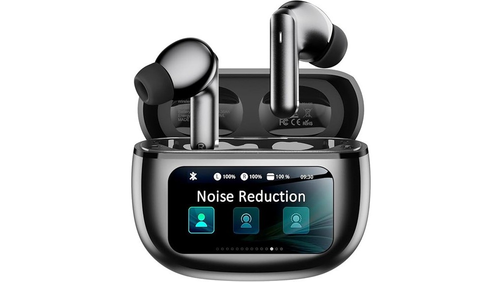 long lasting wireless noise cancelling earbuds