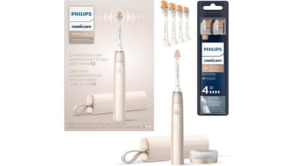 luxurious electric toothbrush with advanced cleaning