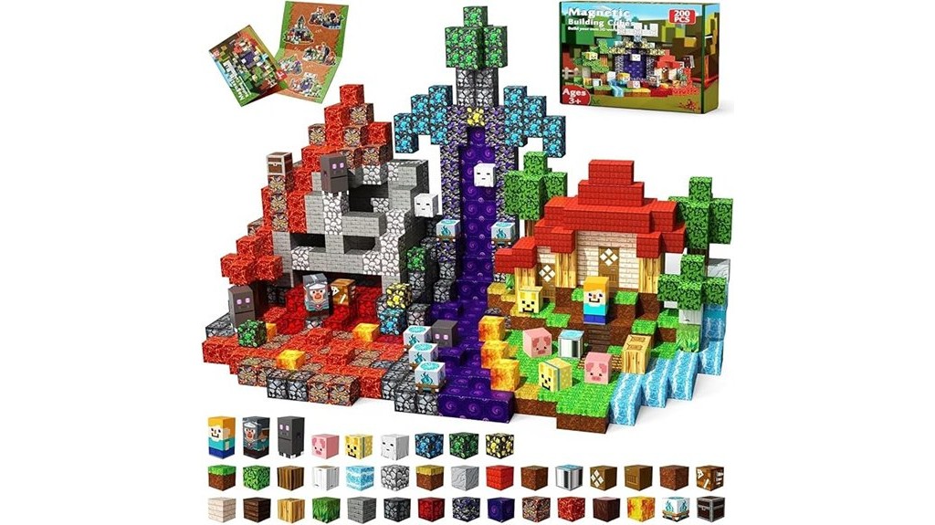 magnetic building blocks for children