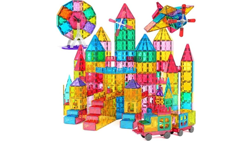 magnetic building blocks for children