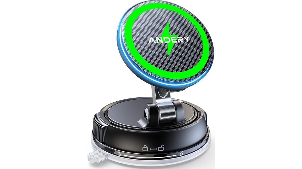 magnetic iphone car mount charger