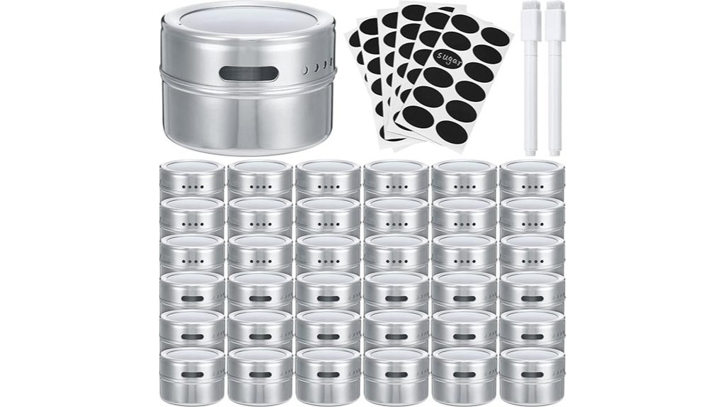 magnetic spice storage set