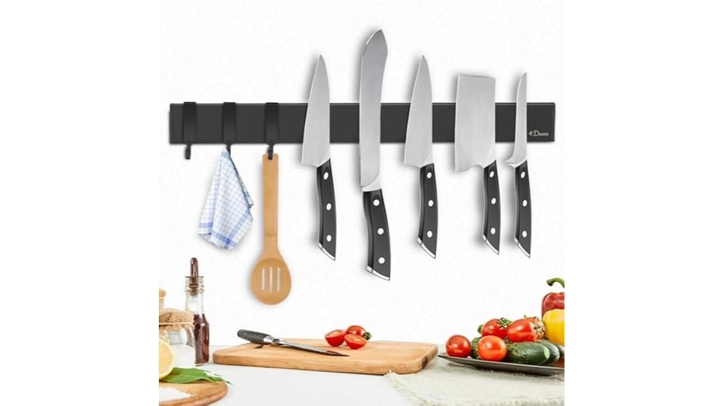 magnetic wall mounted knife holder