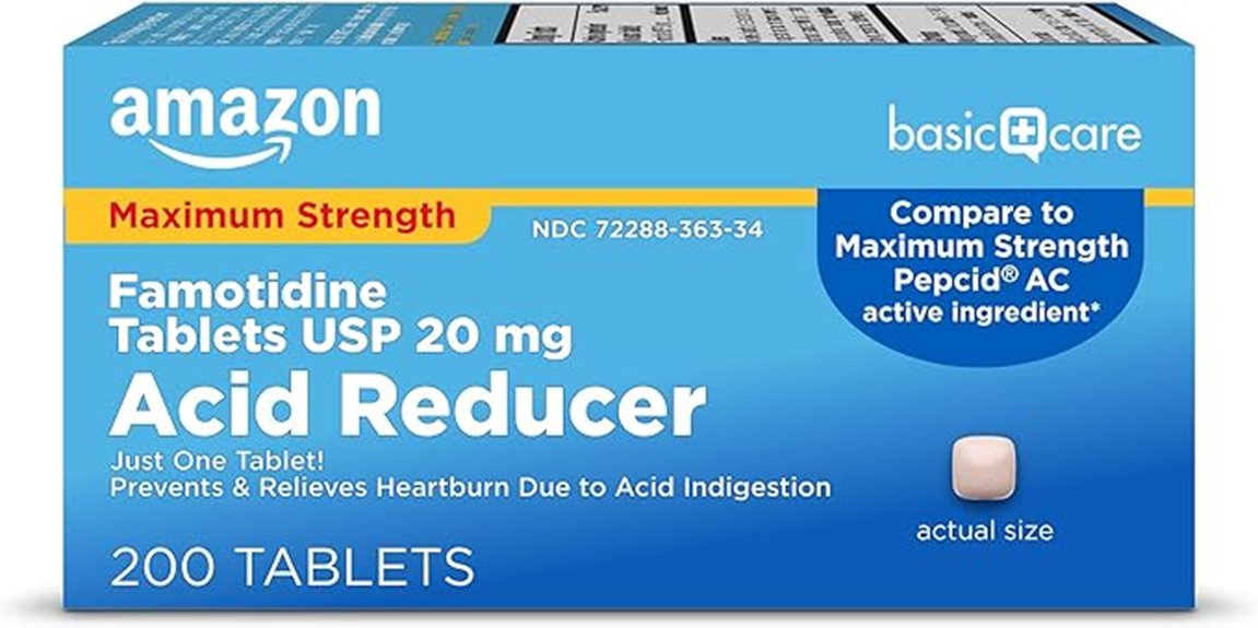 maximum strength heartburn relief