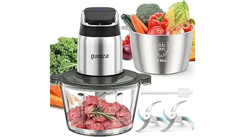 meat grinding food processing appliance