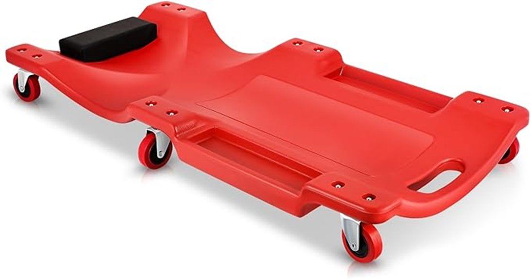mechanical automotive workbench rolling creeper