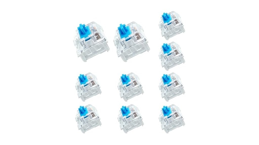 mechanical blue keyboard blingkingdom