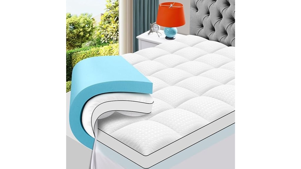 memory foam mattress topper