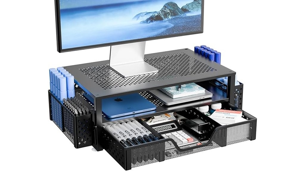 metal monitor stand
