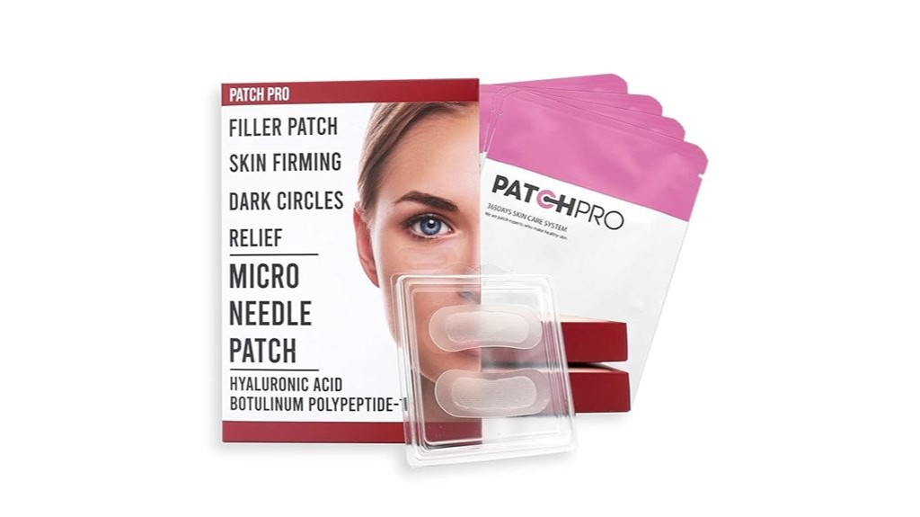micro needles treat puffy lined eyes