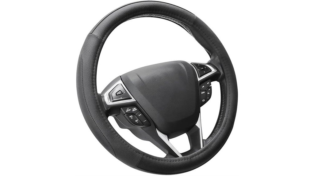 microfiber leather car steering wheel