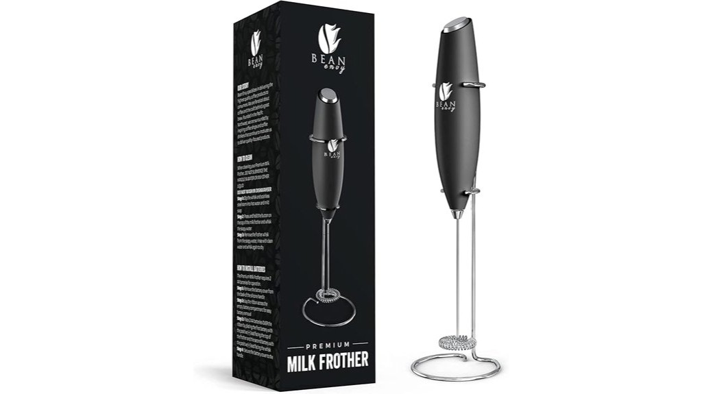 milk frother for coffee enthusiasts