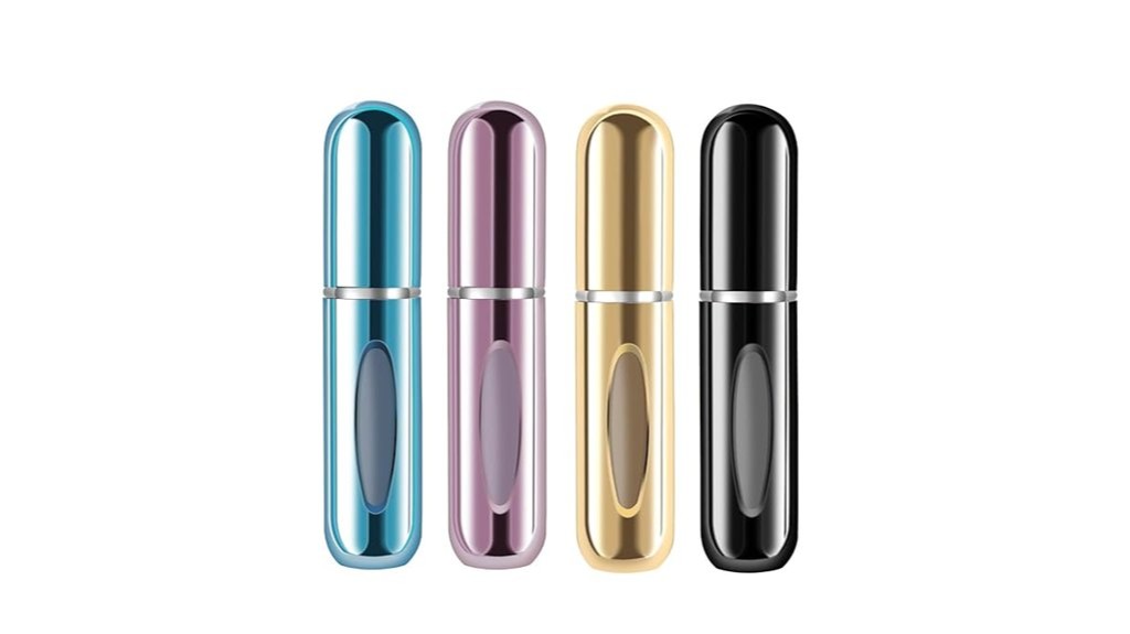 miniature refillable portable perfume atomizers