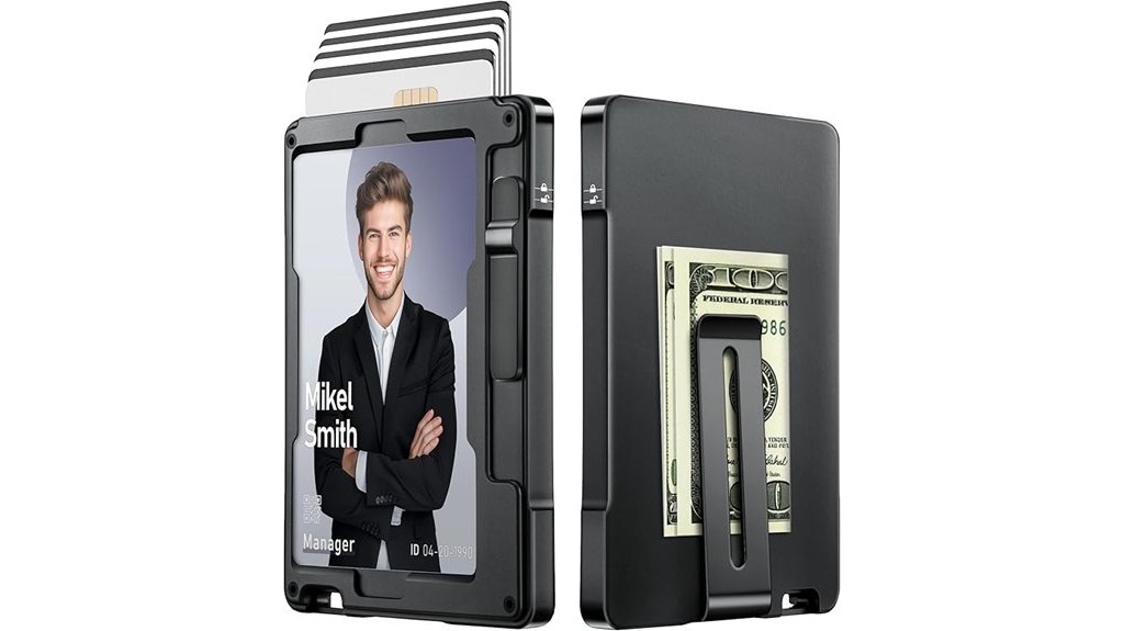 minimalist men s leather wallet