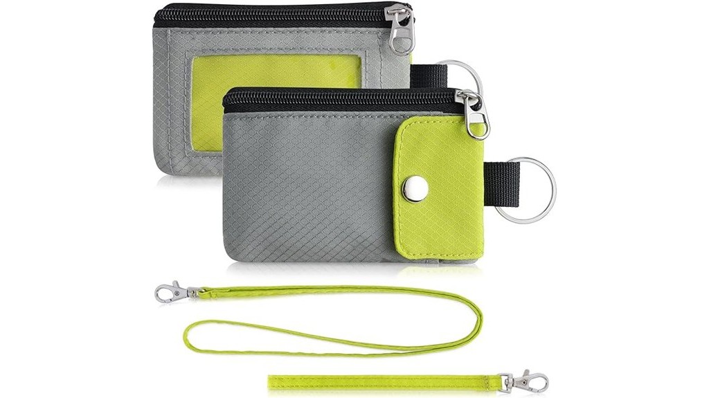 minimalist rfid blocking id windowed wallet
