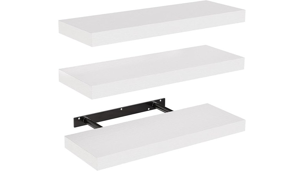 modular floating home decor shelves