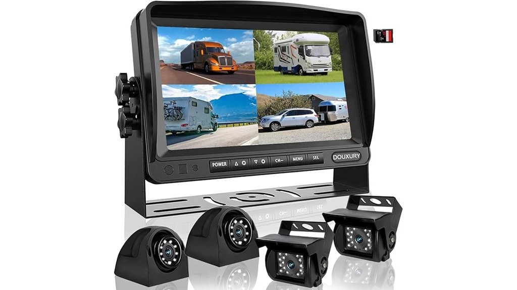 multi camera rv backup system