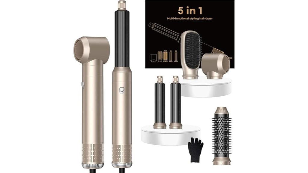 multi functional hair styling set