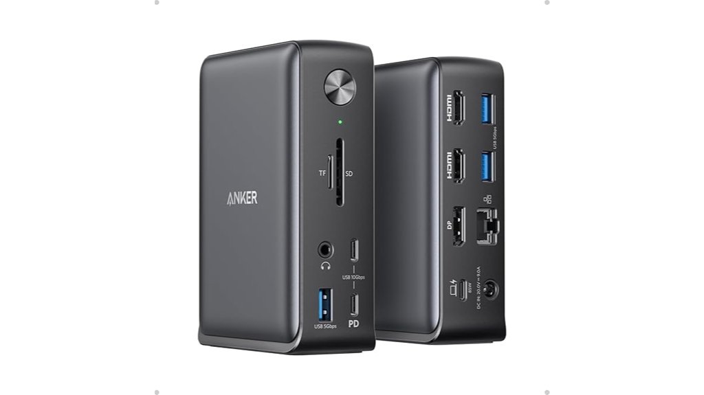 multi functional usb c laptop dock