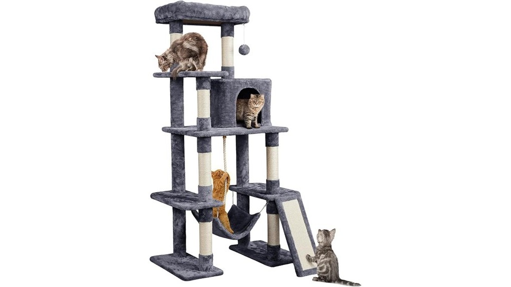 multi level cat furniture tower
