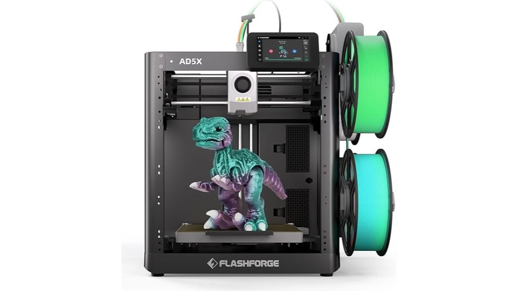 multi material 3d printing capability