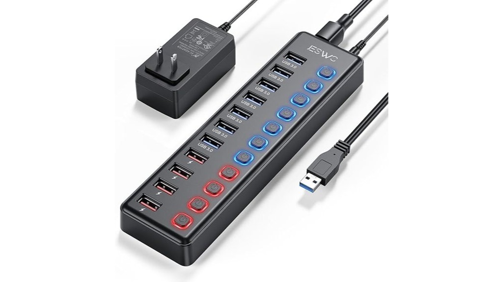 multi port usb power hub