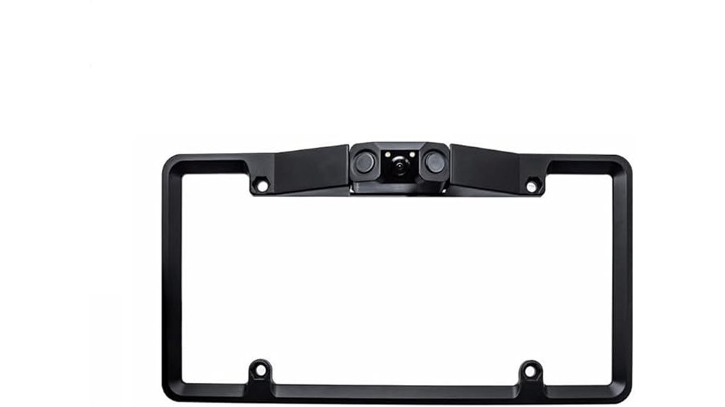 multifunctional car plate frame device