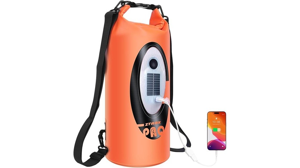multifunctional waterproof bluetooth enabled backpack