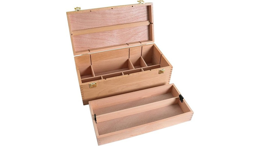 multipurpose artist storage container