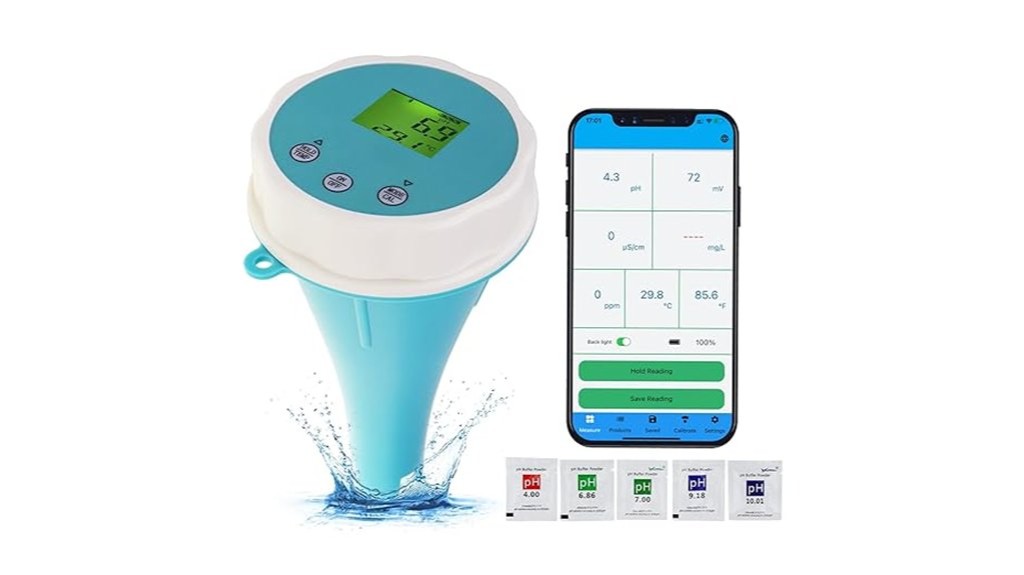 multipurpose bluetooth water testing device