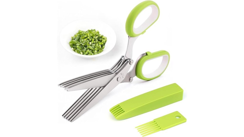 multipurpose kitchen herb scissors