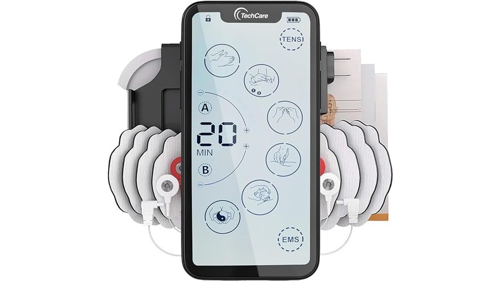 muscle stimulator with massage modes