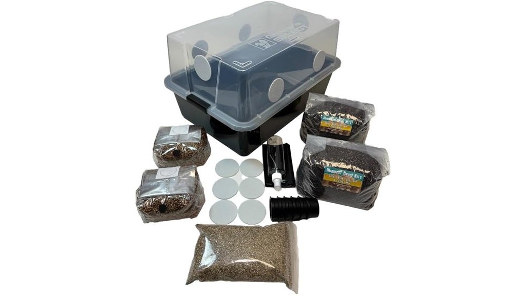 mushroom growing kit for large yields
