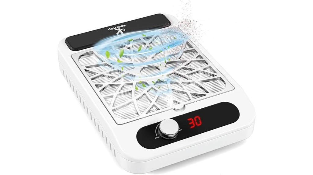 nail dust extraction for manicurists