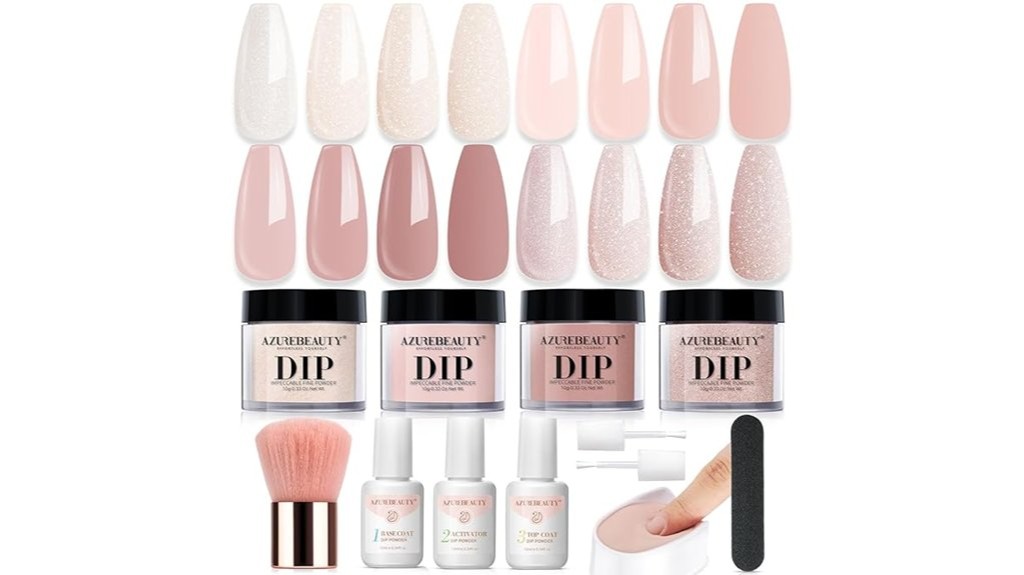 nail kit starter dip powder beauty