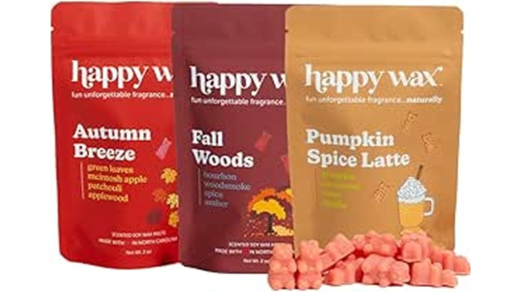 naturally scented soy wax melts