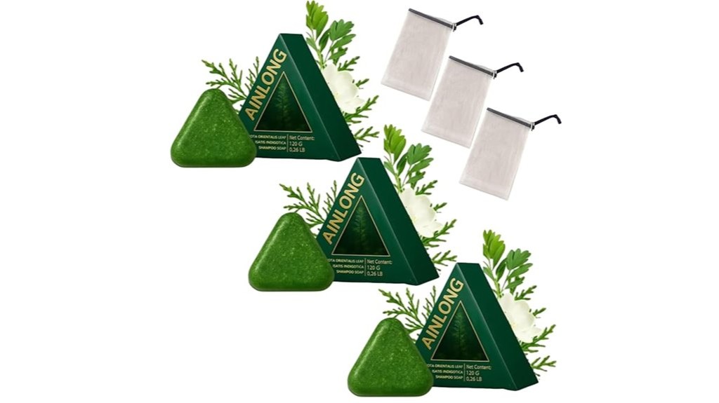 nature inspired shampoo bars