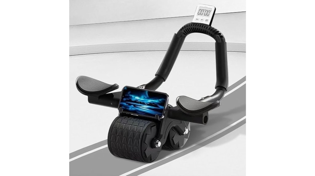 new ab roller wheel timer equipped