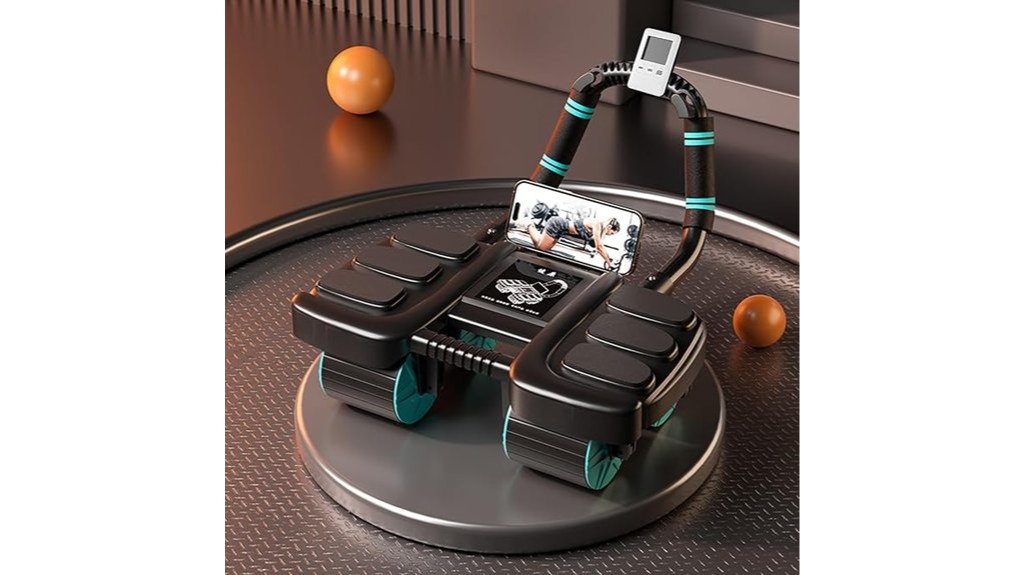 new ab wheel roller with elbow support