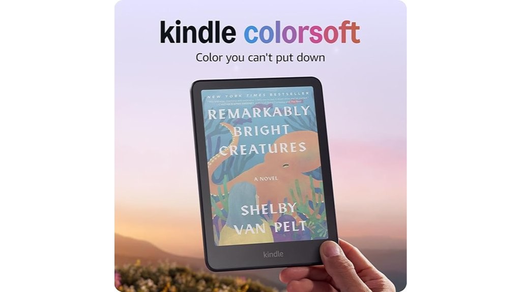 newest colorsoft e reader with storage