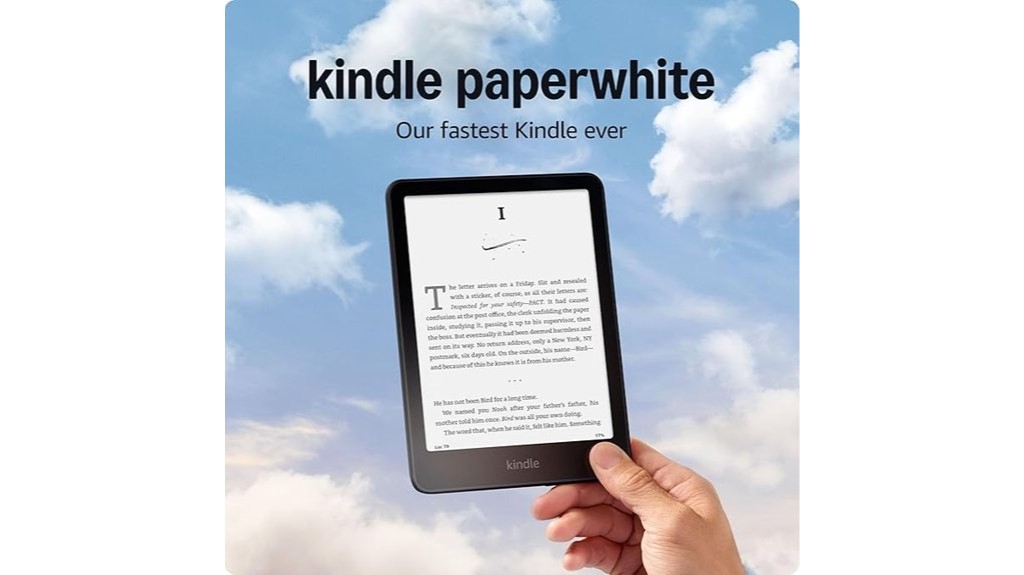 newest kindle paperwhite e book device