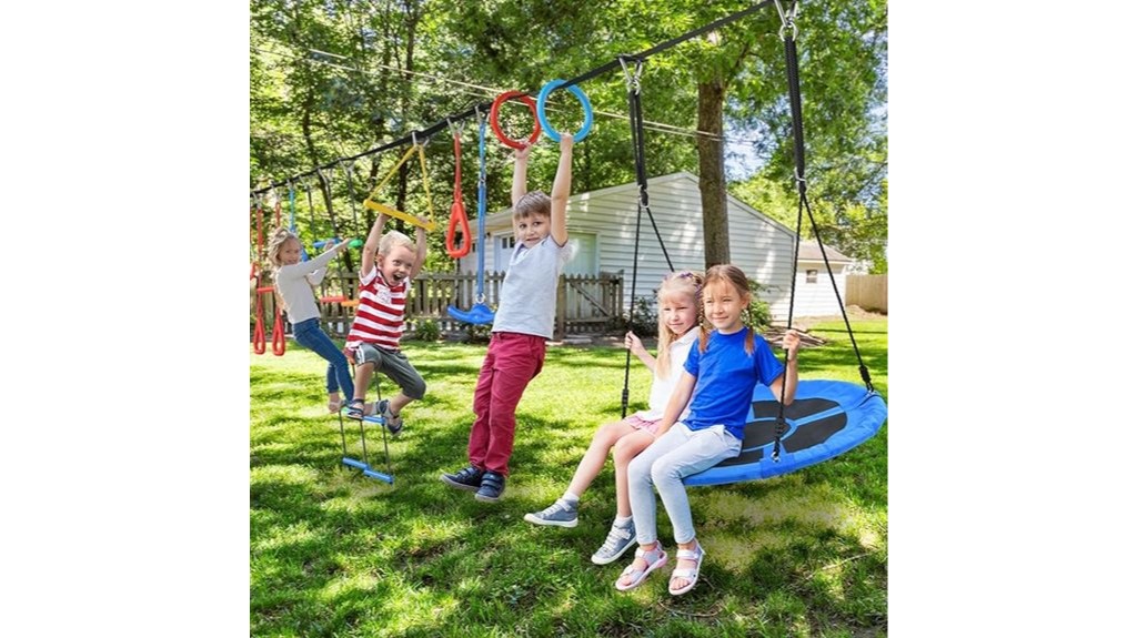 ninja warrior obstacle course for kids
