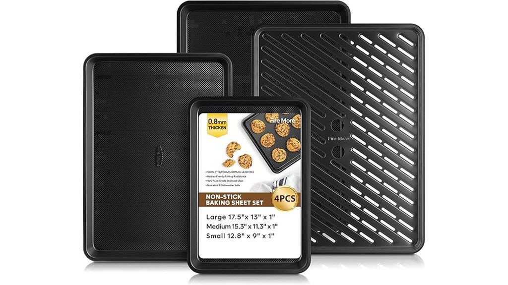 non stick baking sheet pans