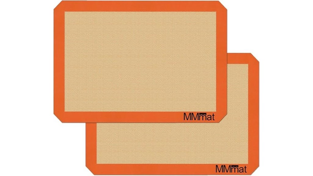 nonstick silicone baking mats set