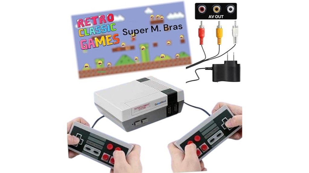 nostalgic retro gaming powerhouse console