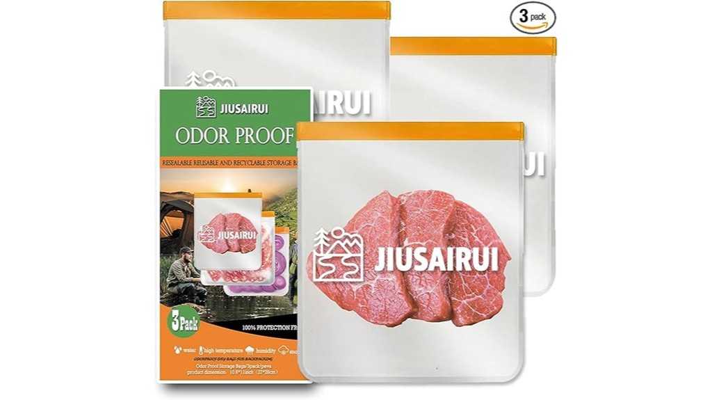 odor proof bear resistant food storage