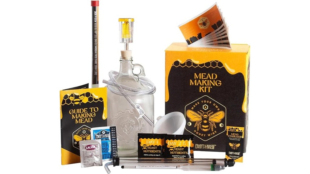 one gallon mead making kit